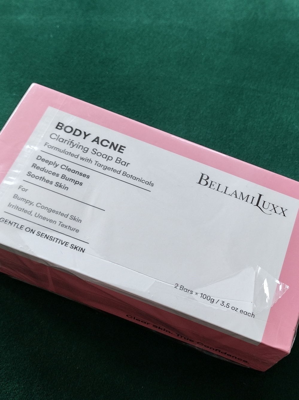 BellamiLuxx Body Acne Clarifying Soap Bar